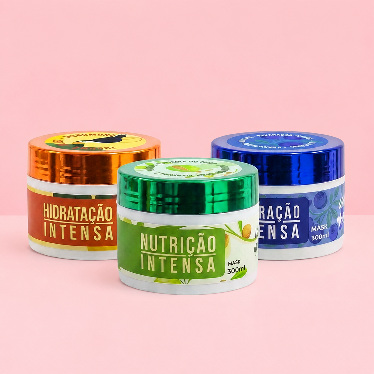 Kit Cronograma Capilar Orgânico Intensa 900g