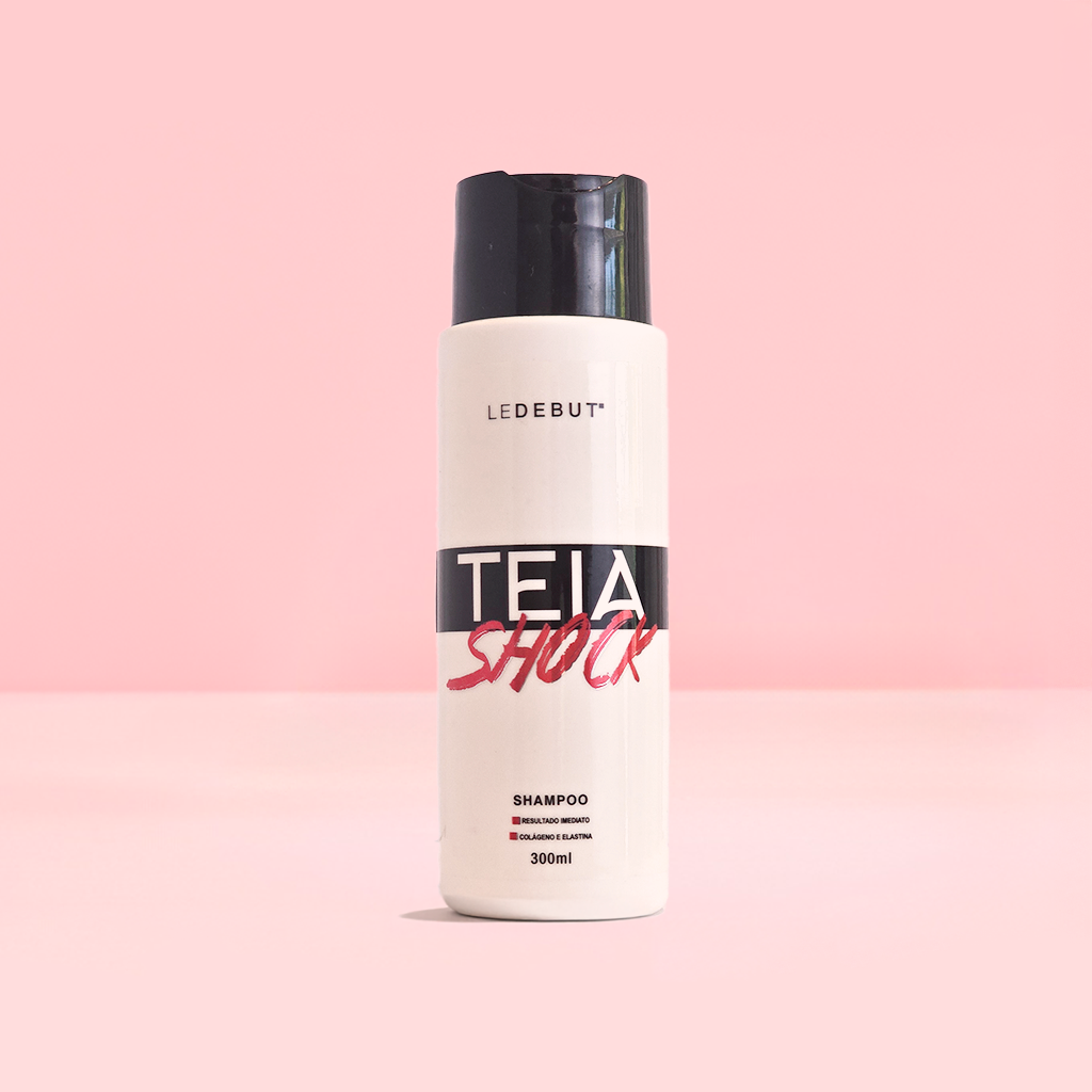 Shampoo Recuperação rápida de força e resistência Teia Shock 300ml - Ledebut