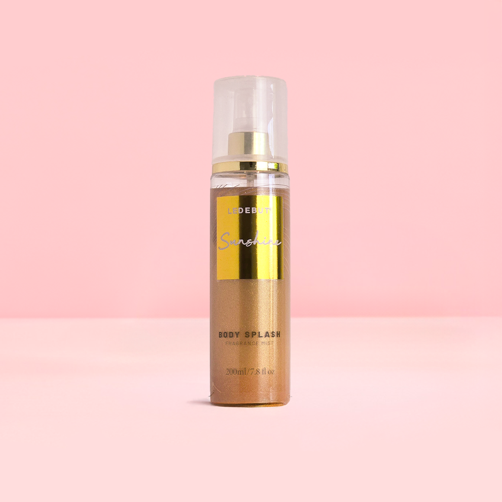 Body Splash Sunshine 200ml - Perfume corporal iluminador Ledebut