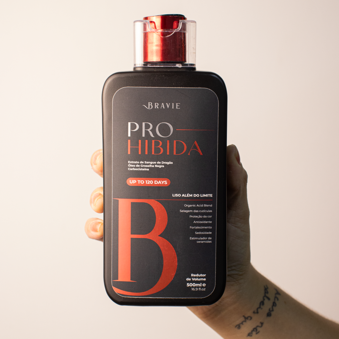 Progressiva orgânica sem formol Prohibida - 500ml