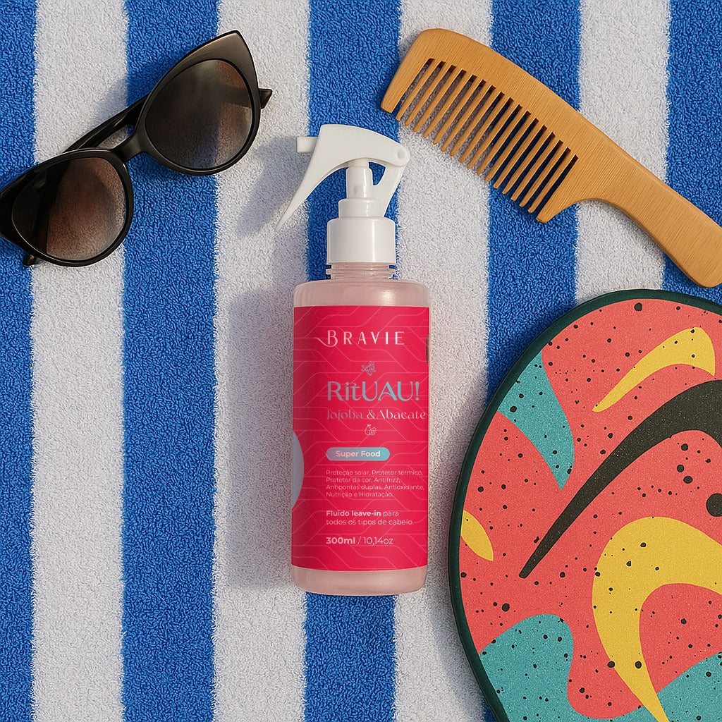 Fluido Leave-in RitUAU! 300ml - Bravie