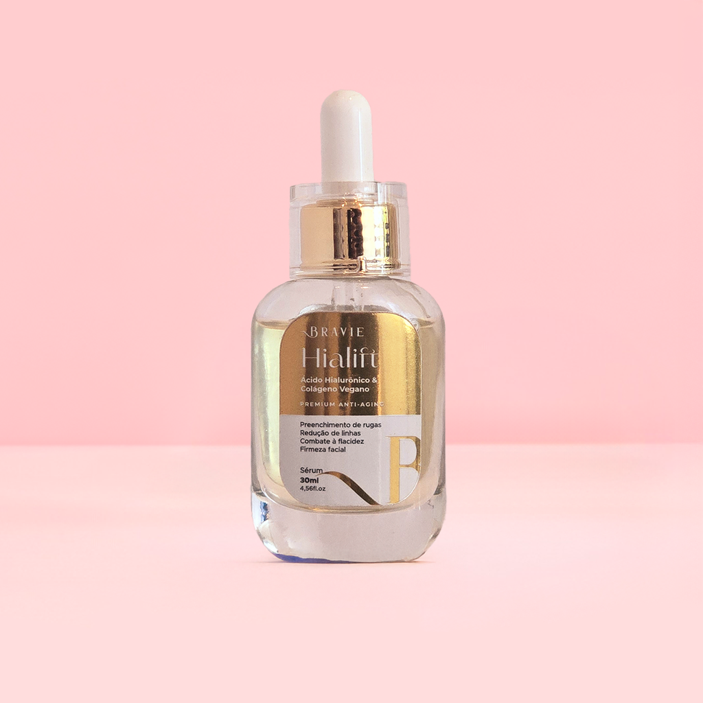 Sérum facial Hialift - Ácido Hialurônico e Colágeno Vegano - 30ml