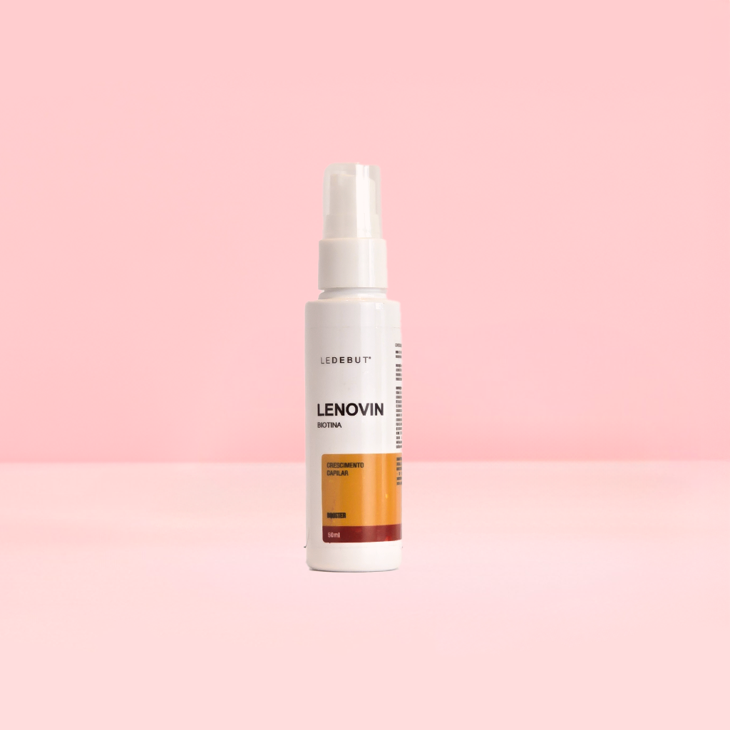 Tônico para crescimento capilar Lenovin 50ml - Ledebut